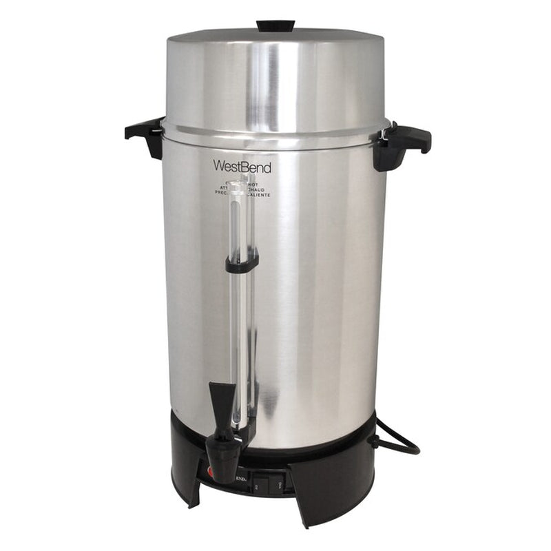 55-Cup Stainless Steel Residential Coffee Urn